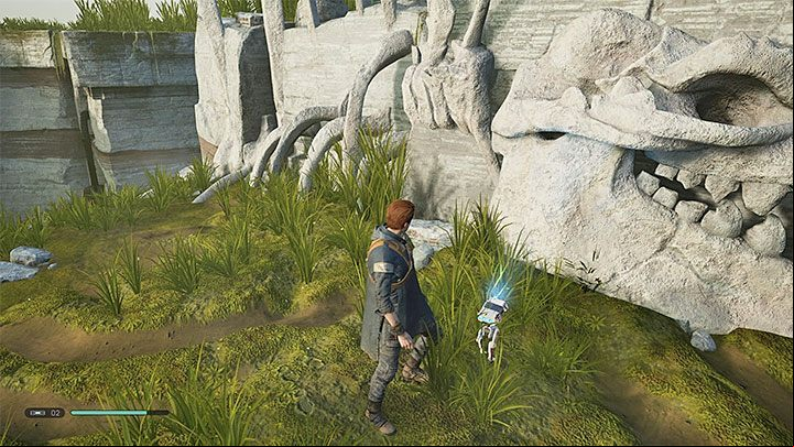 The BD-1 droid is the closest companion of the main character, who travels with him everywhere - Starting tips for Star Wars Jedi Fallen Order - Basics - Star Wars Jedi Fallen Order Guide