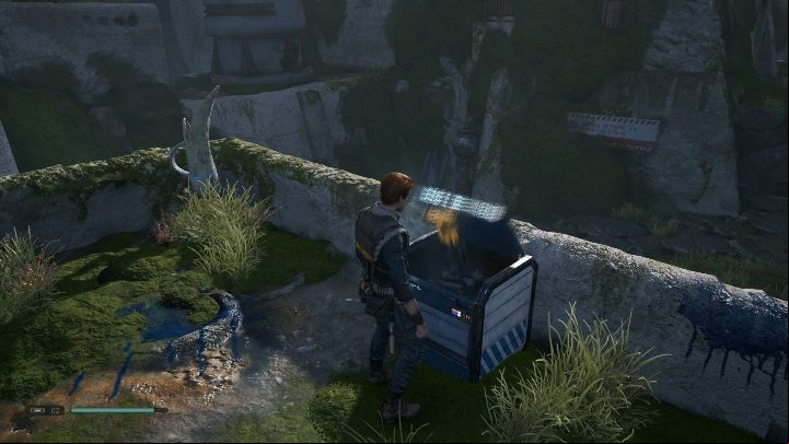 Part of the map: Abandoned Village - Boxes in Zeffo | Jedi Fallen Order Secrets - Zeffo - Star Wars Jedi Fallen Order Guide