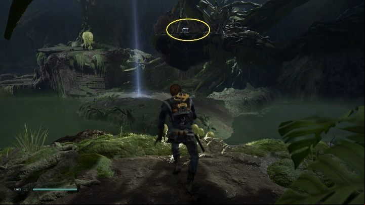 Part of the map: Origin-lake - Boxes in Kashyyyk | Jedi Fallen Order Secrets - Kashyyyk - Star Wars Jedi Fallen Order Guide