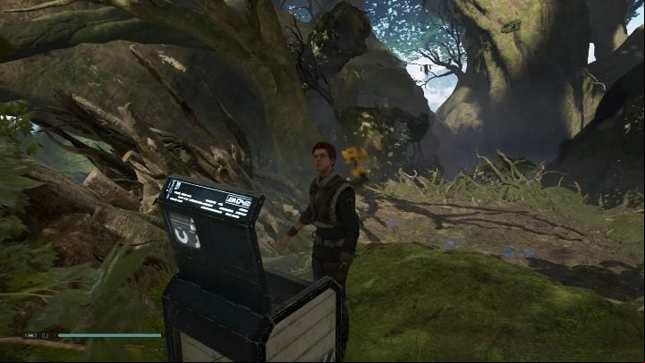 Part of the map: Gnarled Heights - Boxes in Kashyyyk | Jedi Fallen Order Secrets - Kashyyyk - Star Wars Jedi Fallen Order Guide