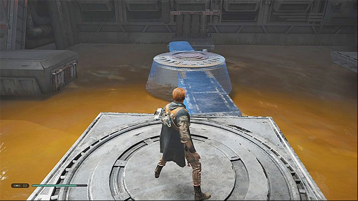 The rotating mechanism is reached in the same, but you start from a different place - Chapter 3 Kashyyyk | Fallen Order Walkthrough - Main Story - Star Wars Jedi Fallen Order Guide
