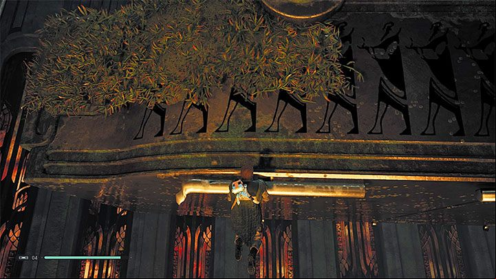 Then, you will reach the meditation point and a large platform hanging in the distance, on which many Stormtroopers are standing - Chapter 3 Tomb of Miktrull | Fallen Order Walkthrough - Main Story - Star Wars Jedi Fallen Order Guide
