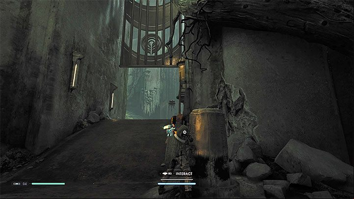 After dealing with Tomb Guardian, grab a new hanging rope - Chapter 3 Tomb of Miktrull | Fallen Order Walkthrough - Main Story - Star Wars Jedi Fallen Order Guide