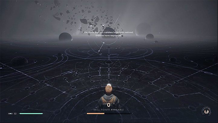 Yes, the enemies can respawn and the mechanic works similarly to, for instance, the games from the Dark Souls franchise - Star Wars Jedi Fallen Order Guide