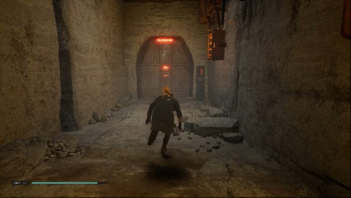 Youre almost there - all you need to do is climb up the overgrown wall and open the age - How do I get to Abandoned Workshop on planet Bogano in Jedi Fallen Order? - Riddles - Star Wars Jedi Fallen Order Guide
