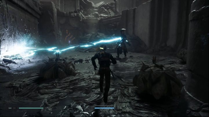 When you enter the other room, you will stumble upon a Guardian - Tomb of Eilram | Jedi Fallen Order Tombs - Tombs - Star Wars Jedi Fallen Order Guide