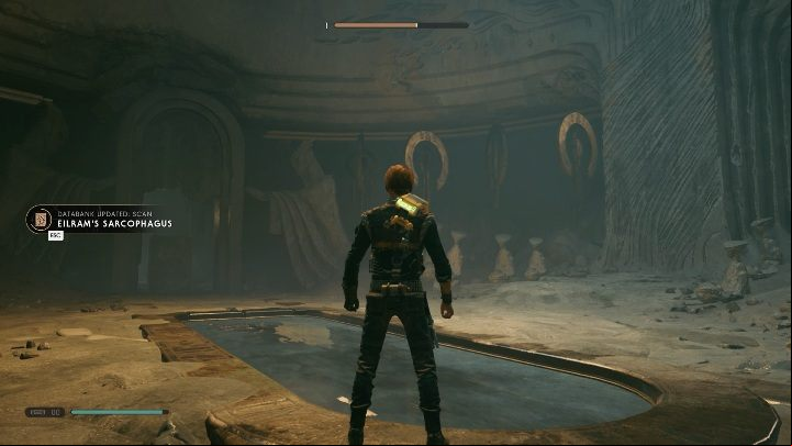 From now on, you can mess up / move all the walls / objects that shine in blue - Tomb of Eilram | Jedi Fallen Order Tombs - Tombs - Star Wars Jedi Fallen Order Guide