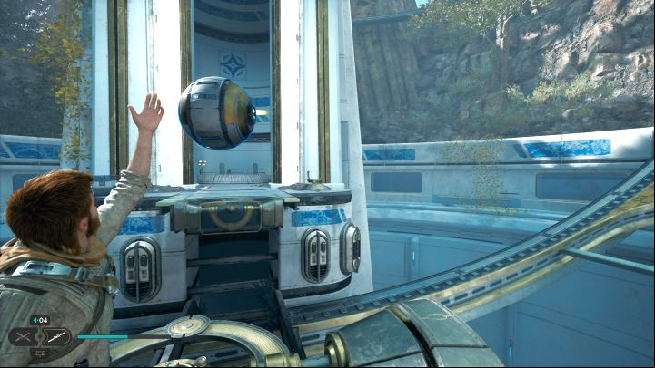 A black bridge will form - Jedi Survivor: Going through the Forest Array on Koboh - Puzzles - Star Wars Jedi Survivor guide