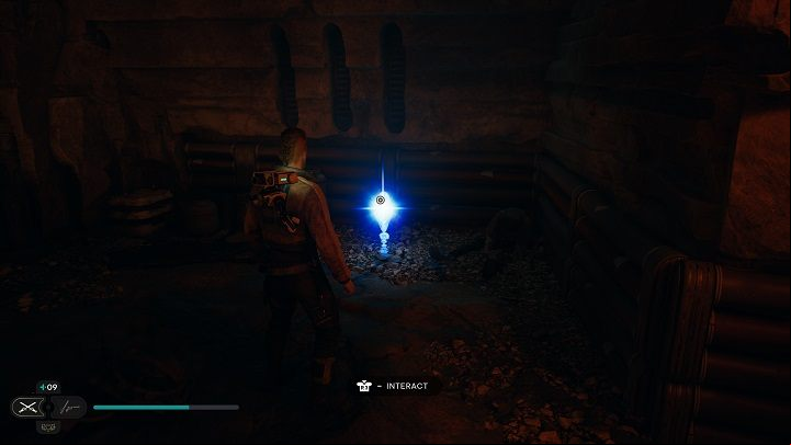 That room also has a valuable essence - Jedi Survivor: Untamed Downs - list of secrets (part 2) - Koboh - Star Wars Jedi Survivor guide