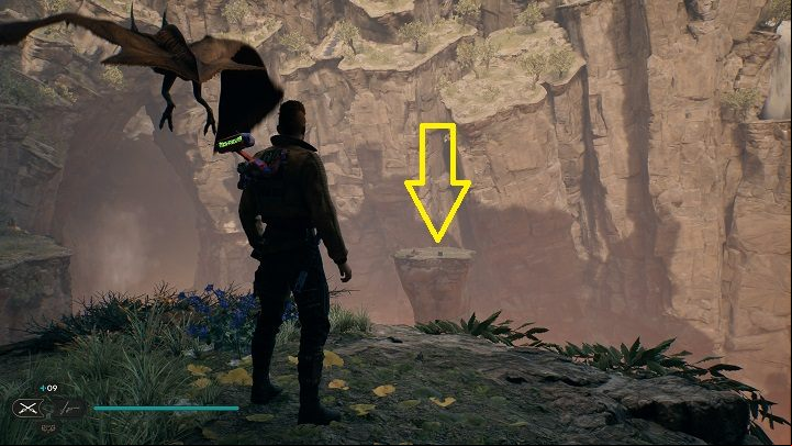 Use a bird to reach the chest visible far away - Jedi Survivor: Devastated Settlement - list of secrets (Part 1) - Koboh - Star Wars Jedi Survivor guide