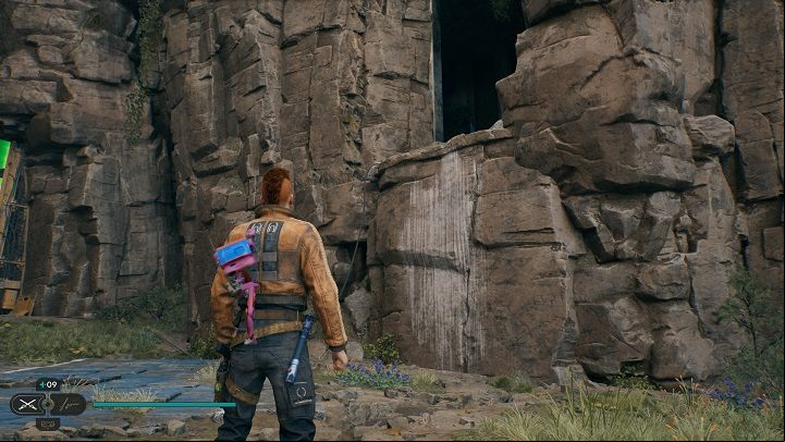 Jump on the wall next to the ageway and climb up - Jedi Survivor: Devastated Settlement - list of secrets (Part 1) - Koboh - Star Wars Jedi Survivor guide