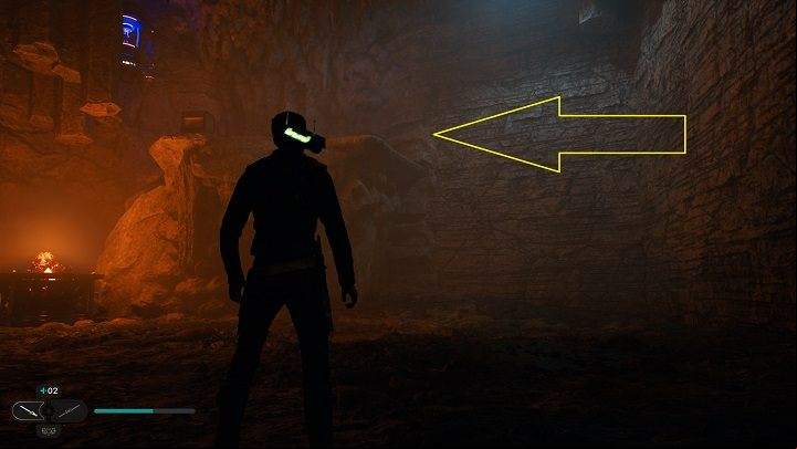 After defeating the first BX Droid, you will be able to go through the tunnel to the right - Jedi Survivor: Derelict Dam - list of secrets, part 1 - Koboh - Star Wars Jedi Survivor guide