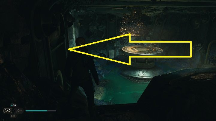 After getting the orb, throw it to the corresponding amplifier, and the laser beam will open a new age to eventually hit the building you want to get to - Jedi Survivor: Southern Reach - list of secrets, part 2 - Koboh - Star Wars Jedi Survivor guide