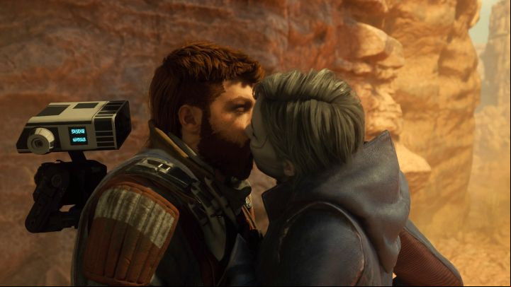 Later Cal will embark together with Merrin on a expedition to the Pilgrim's Sanctuary - Star Wars Jedi Survivor: Is Merrin returning and is there romance? - Plot and characters - Star Wars Jedi Survivor guide