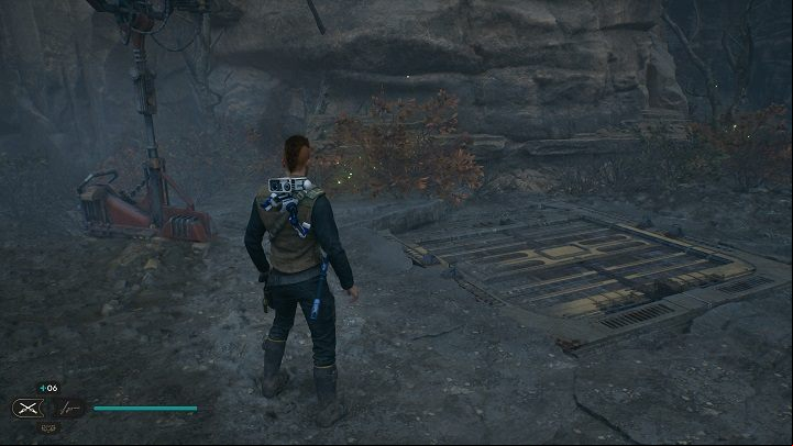 To the right of the previous bushes are three more - Jedi Survivor: Fogged Expanse - list of secrets - Koboh - Star Wars Jedi Survivor guide