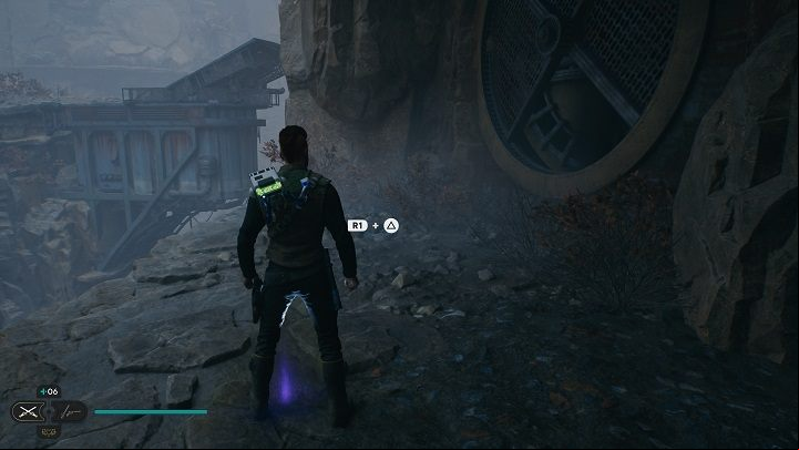 Nearby, under a pile of stones, is another Priorite Shard - Jedi Survivor: Fogged Expanse - list of secrets - Koboh - Star Wars Jedi Survivor guide