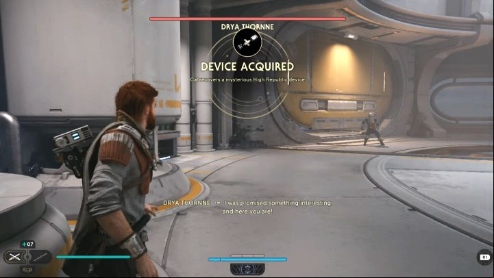 Drya Thronne is a boss that will appear at the end of the first visit to the Shattered Moon, i - Jedi Survivor: How to defeat Drya Thornne on the Shattered Moon? - Bosses - Star Wars Jedi Survivor guide