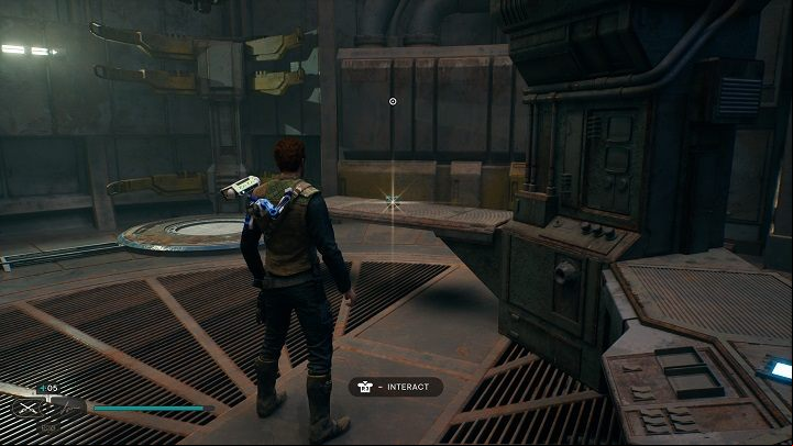 Look for the priorite shard at the same location - Jedi Survivor: Hunters Quarry - list of secrets - Koboh - Star Wars Jedi Survivor guide