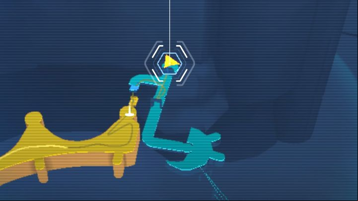 At the end of the upper corridor, next to the hangar, lies a blue fuse - Jedi Survivor: Hangar 2046-C on Coruscant - list of secrets - Coruscant - Star Wars Jedi Survivor guide