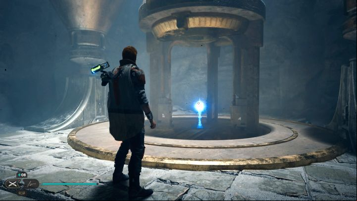 You will reach the altar with the main reward, which is essence - a Fellowship perk that adds 1 stim for healing - Jedi Survivor: Chamber of Clarity on Koboh - Puzzles - Star Wars Jedi Survivor guide