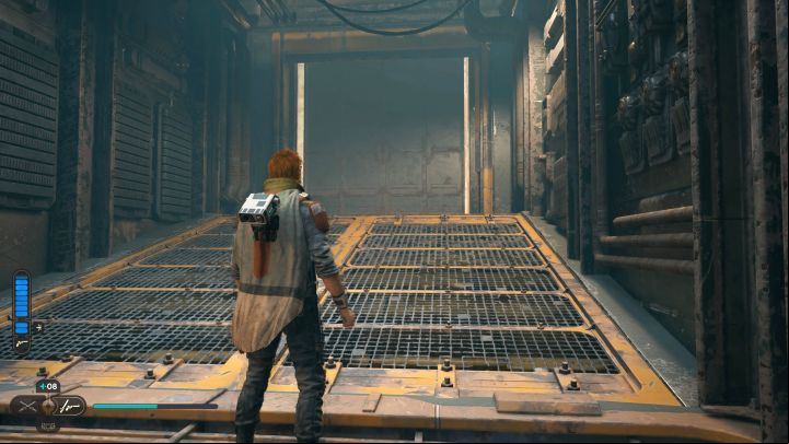 You must now cross the entire silo and your goal is to reach the bottom level of the structure - Jedi Survivor: Chamber of Fortitude (Koboh) - Puzzles - Star Wars Jedi Survivor guide