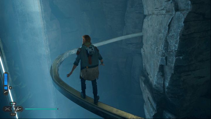 The new side area has a bolted metal bar - Jedi Survivor: The Chamber of Connection on Koboh - Puzzles - Star Wars Jedi Survivor guide