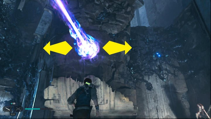 Remove the orb from the connector and place it in the amplifier - Star Wars Jedi Survivor: Research Tanalor - Walkthorugh - Star Wars Jedi Survivor guide