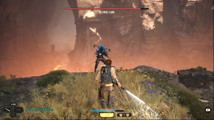 During the flight you will be attacked by the next boss of Star Wars Jedi Survivor, Korej Lim - Star Wars Jedi Survivor: Research Tanalor - Walkthorugh - Star Wars Jedi Survivor guide