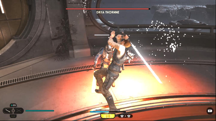 Enter the circular room and examine the device on the left - Star Wars Jedi Survivor: Research Tanalor - Walkthorugh - Star Wars Jedi Survivor guide