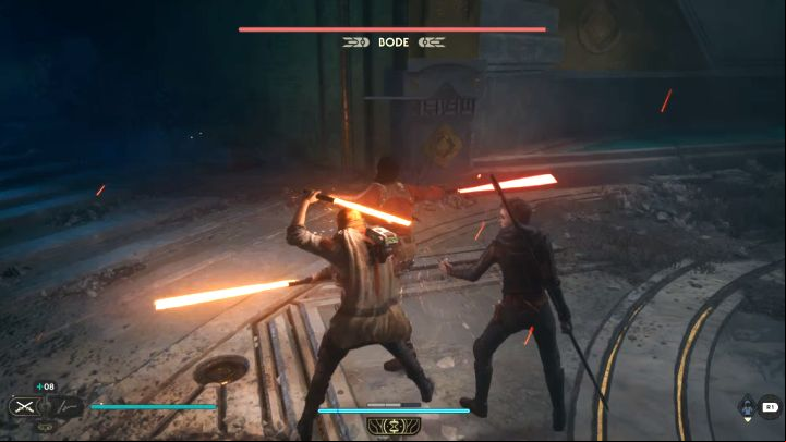 The battle against Bode Akuna consists of 3 phases - Jedi Survivor: How to defeat the final boss - Bode Akuna? - Bosses - Star Wars Jedi Survivor guide