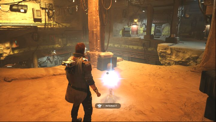 To be able to access this find, you need to have upgraded Ascension Rope, which is obtained with enough progress in the main storyline - Jedi Survivor: The Archive on Jedha - list of secrets - Jedha - Star Wars Jedi Survivor guide