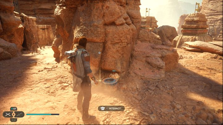 1 - Jedi Survivor: Timeworn Bridge on Jedha - list of secrets - Jedha - Star Wars Jedi Survivor guide