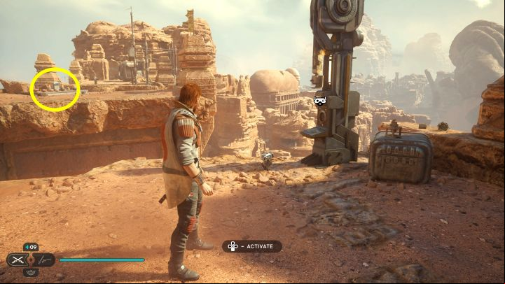4 - Jedi Survivor: Timeworn Bridge on Jedha - list of secrets - Jedha - Star Wars Jedi Survivor guide
