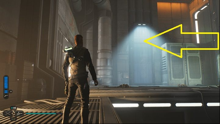 Turn around and look straight ahead - Jedi Survivor: Loading Gantry - list of secrets - Koboh - Star Wars Jedi Survivor guide