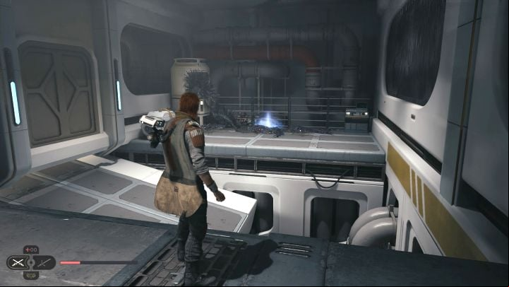 This echo is near the orb amplifier associated with the previous collectible - Jedi Survivor: Republic Research Laboratory on Shattered Moon - list of secrets - Shattered Moon - Star Wars Jedi Survivor guide