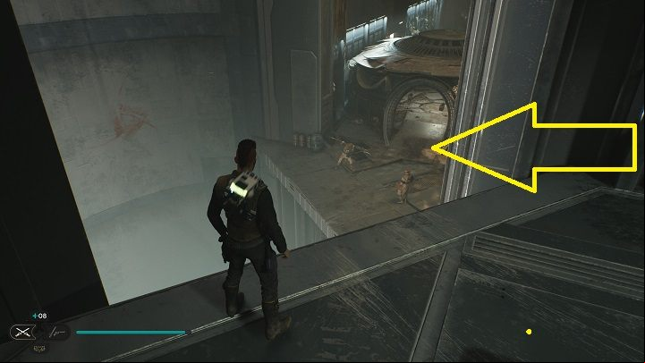 After opening the aforementioned chest, jump down to the square below - there should be many Bedlam Raiders and some tents here - Jedi Survivor: Yurt Barracks - list of secrets - Koboh - Star Wars Jedi Survivor guide