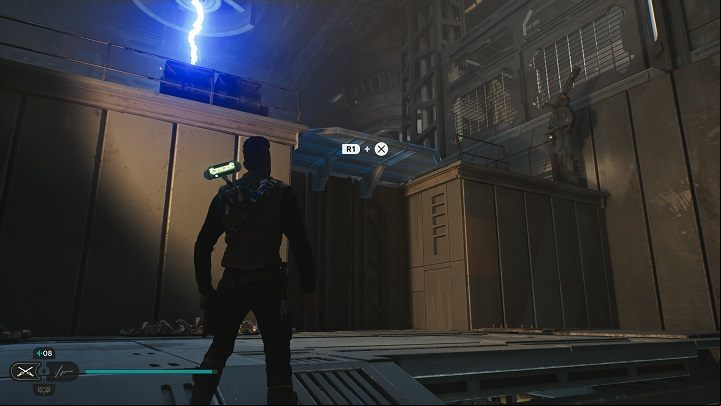Return back to the place from where you can jump to the walls - Jedi Survivor: Generator Underbelly - list of secrets - Koboh - Star Wars Jedi Survivor guide