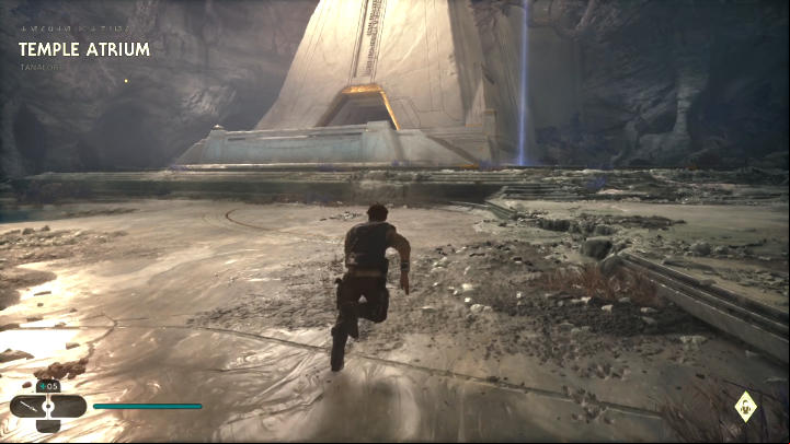 Following the linear path, you will reach the Temple Atrium - Star Wars Jedi Survivor: Confront Bode on Tanalorr - Walkthorugh - Star Wars Jedi Survivor guide