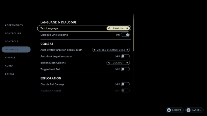 There are many additional settings in the game to customize the experience to your needs - Star Wars Jedi Survivor: Controls - Annex - Star Wars Jedi Survivor guide