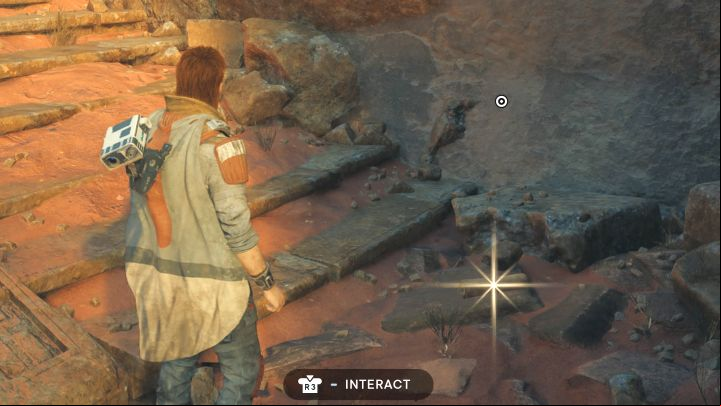 Look for this one on a higher shelf - Jedi Survivor: Divine Oasis on Jedha - list of secrets - Jedha - Star Wars Jedi Survivor guide