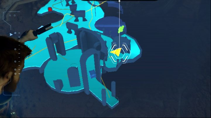 The area to scan is in the titular ancient crypt which can be accessed after climbing a stony block - Jedi Survivor: Trailhead Pantheon on Jedha - list of secrets - Jedha - Star Wars Jedi Survivor guide
