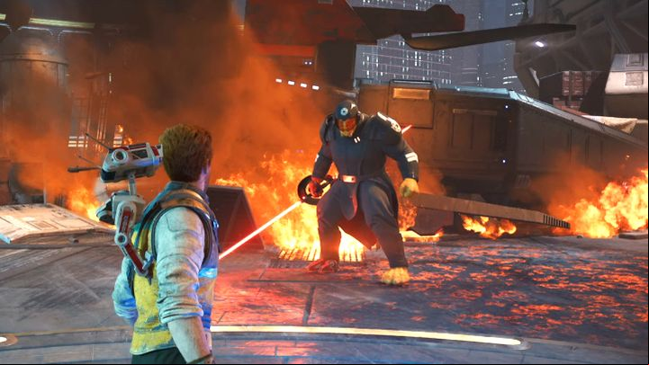 The Ninth Sister is the first difficult boss of the game - Jedi Survivor: How to defeat the Ninth Sister boss? - Bosses - Star Wars Jedi Survivor guide