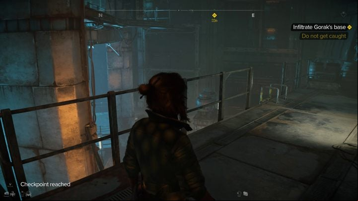 After climbing and breaking the lock to one of the smaller rooms, you will finally reach a room with two turbolifts - Star Wars Outlaws: Underworld - walkthrough - Toshara - Star Wars Outlaws Guide