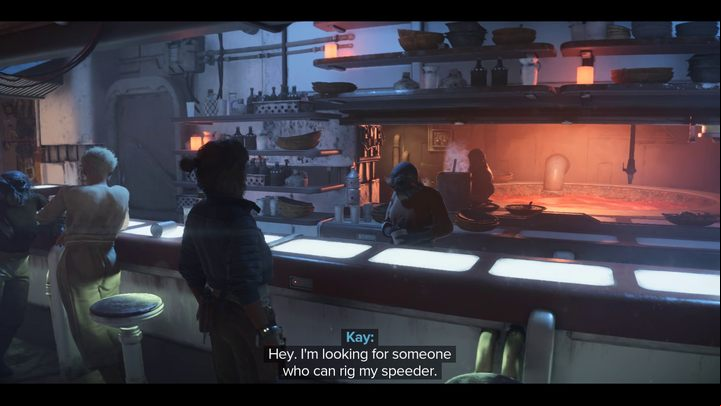 From the information provided by the mechanic and Danka you can learn that you can find the right person in Jaunta's Hope - Star Wars Outlaws: The Mechanic - walkthrough - Toshara - Star Wars Outlaws Guide