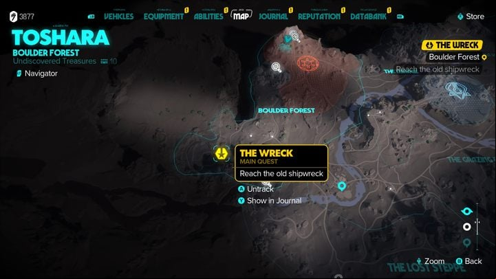 5 - Star Wars Outlaws: The Wreck - walkthrough - Toshara - Star Wars Outlaws Guide