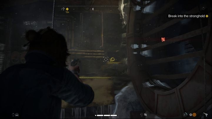 Follow the mission marker as you complete the platforming sections - Star Wars Outlaws: The Hive - walkthrough - Kijimi - Star Wars Outlaws Guide