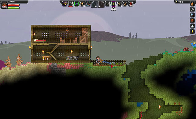 The backside garden - Day 4 - Survival Guide - Starbound - Beta - Game Guide and Walkthrough