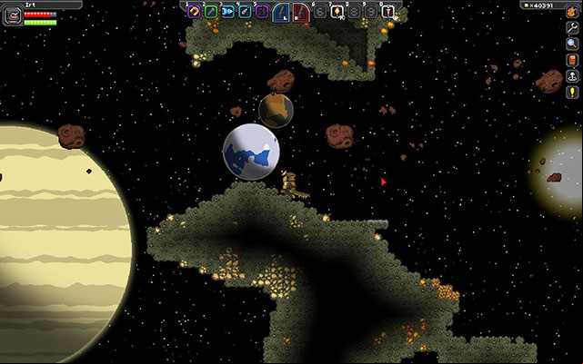 Even here, you can find monsters - Biomes - Planetary Guide - Starbound - Beta - Game Guide and Walkthrough