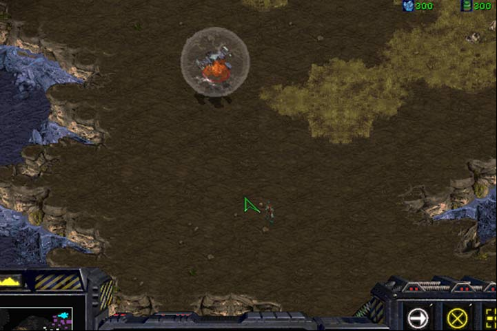 Kerrigan not only can become invisible, but also immobilize hostile mechanical units with the Lockdown ability. - Mission 5 - Revolution | Terran | Campaign Walkthrough - Terrans - StarCraft: Remastered Game Guide