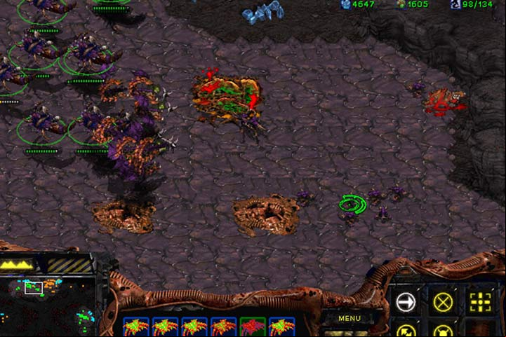 A large group of your air force should easily annihilate both bases in the north. Start from the Turrets and antiaircraft units, then focus on the Hatchery. - Mission 7 - The Culling | Zerg | Campaign Walkthrough - Zerg - StarCraft: Remastered Game Guide